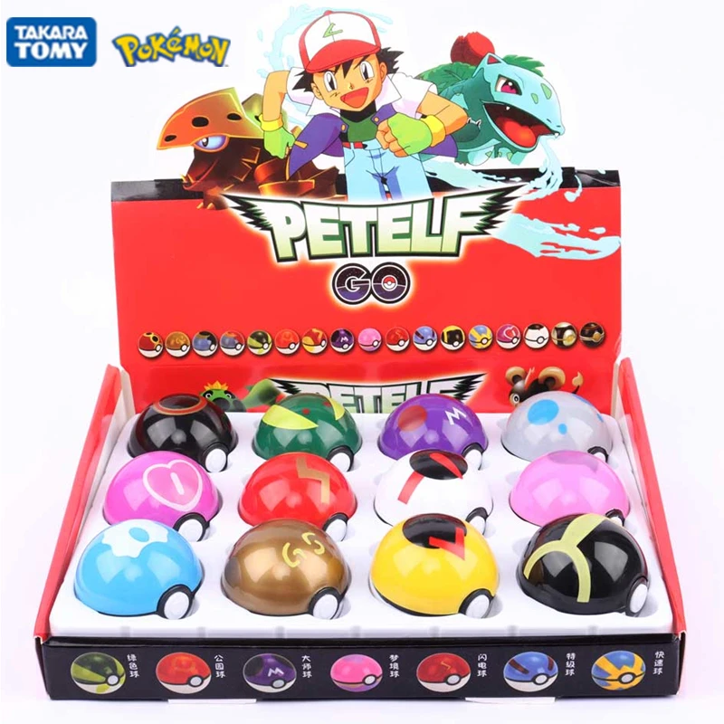 12 Pz Pokemon Pikachu Action Figure Pokemon Gioco Poke Ball Modello Anime Figure Bambole Giocattolo Per Bambini Regalo Pokeball Bulk Acquista