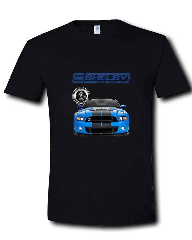 Shelby Cobra Mustang Gt 500 Muscle Racing Car Spedizione Gratuita T-Shirt 2019 Unisex Tees