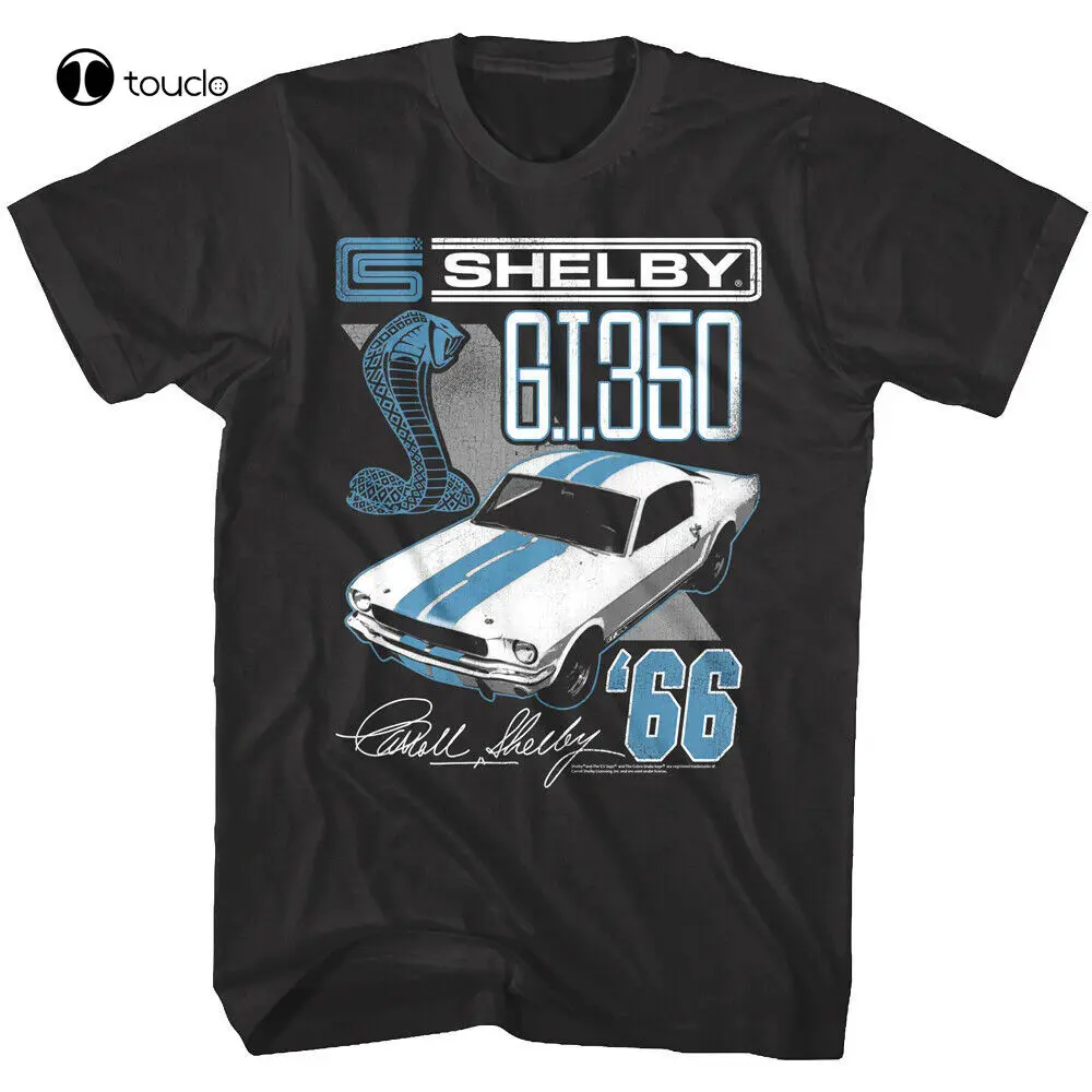 Shelby Cobra Gt350 Muscle Car Maglietta Da Uomo 1966 Mustang Sports Racing Motorsport Tee Shirt