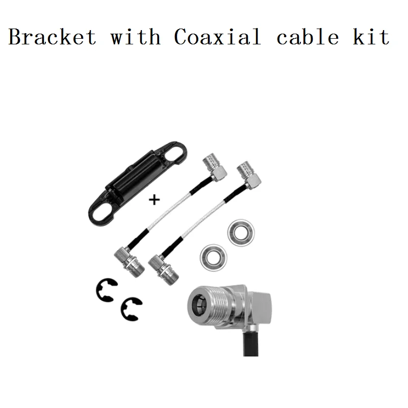 Staffa Con Distanza Del Foro Regolabile E Kit Cavi Per Tutte Le Antenne Alientech Pro / Duo