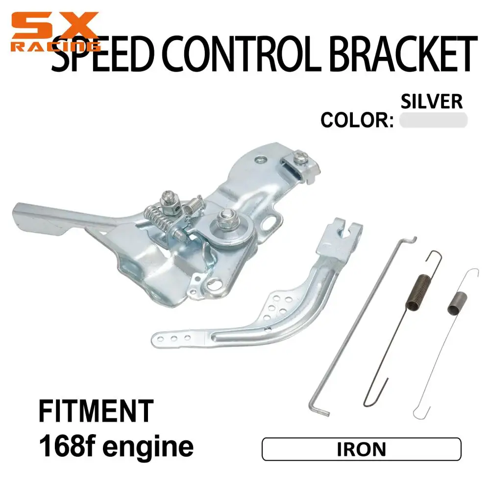 Per Honda Gx 120 160 200 Mb165 Mb200 Ct200U Bt200X Kt196 Baja Leva Di Controllo Dell'Acceleratore Braccio Regolatore Asta Di Collegamento Kit Molla Di