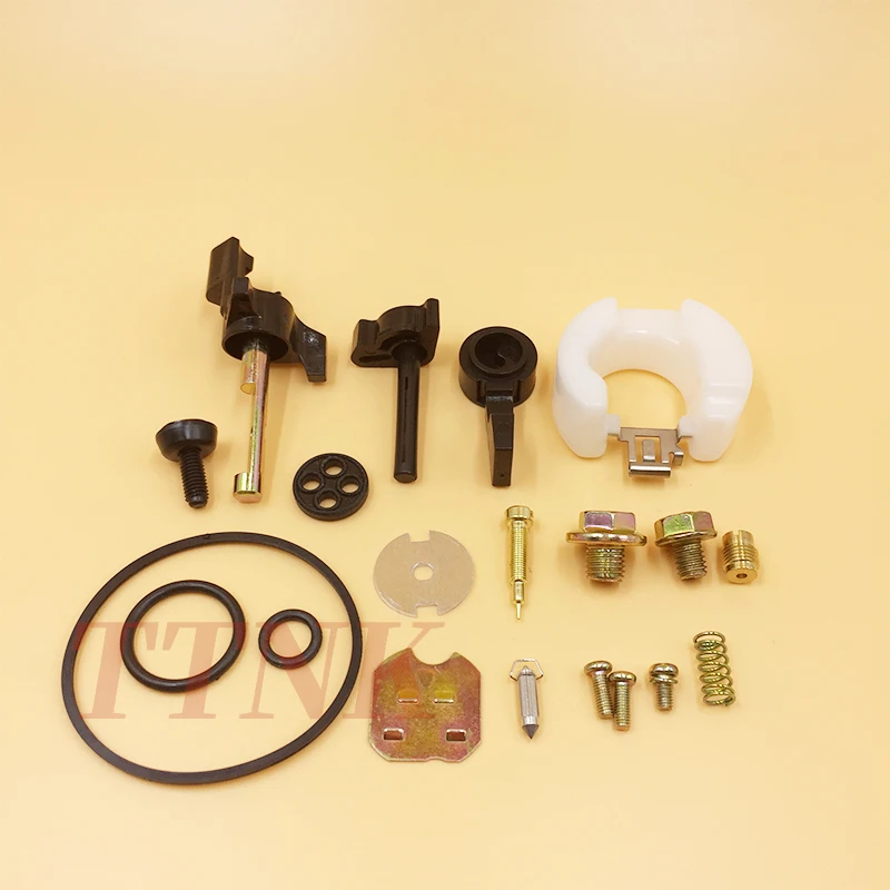 Per Honda Gx120 Gx160 Gx200 Gx 120 160 200 168F 5.5Hp 6.5Hp Strimmer Generator Mower Motor Carburatore Rebuild Kit Di Riparazione
