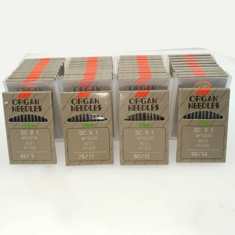 10Pcs Organo Dcx1 Aghi Da Cucito Giappone Siruba Overlock Industriale Macchina Da Cucire Juki Fratello Pfaff Formato 11 12 14 16 18