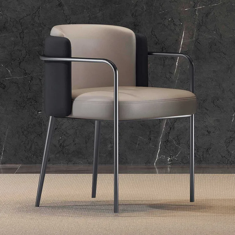 Sedie Da Pranzo Di Lusso Per Ufficio Accent Black Bedroom Sedie Da Pranzo A Mano Mid Century Patio Sillas De Comedor Mobili Da Balcone Fg04