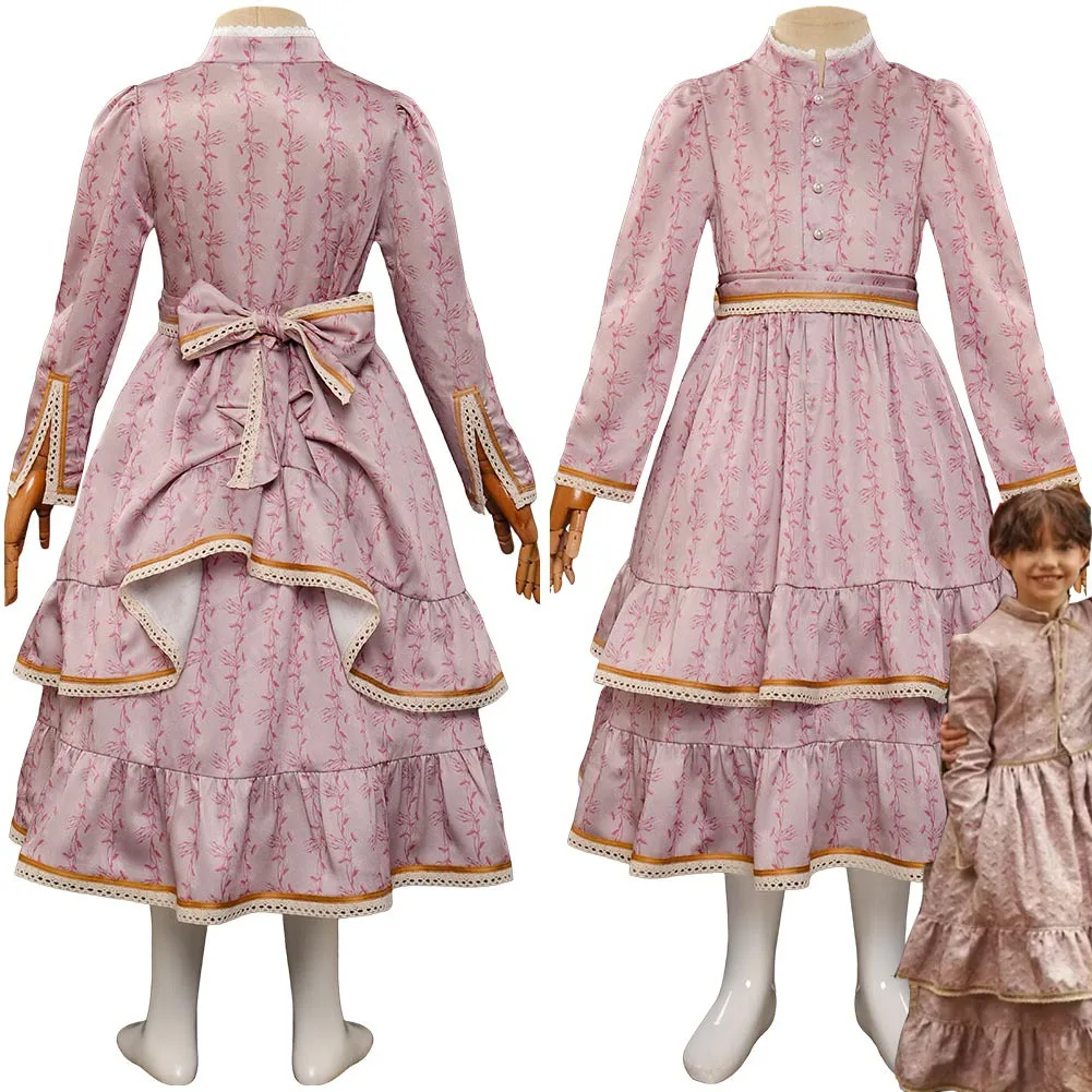 Heidi E Nonno Heidi Cosplay Dress Costume Bambini Bambini Ragazze Abbigliamento Medievale Abiti Per Halloween Carnival Roleplay Suit