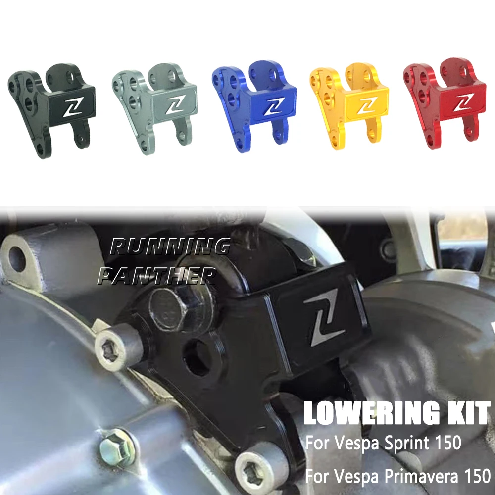 Accessori Moto Collegamento In Alluminio Kit Di Abbassamento Collegamento Per Vespa Sprint Sprint 150 Primavera Primavera 150