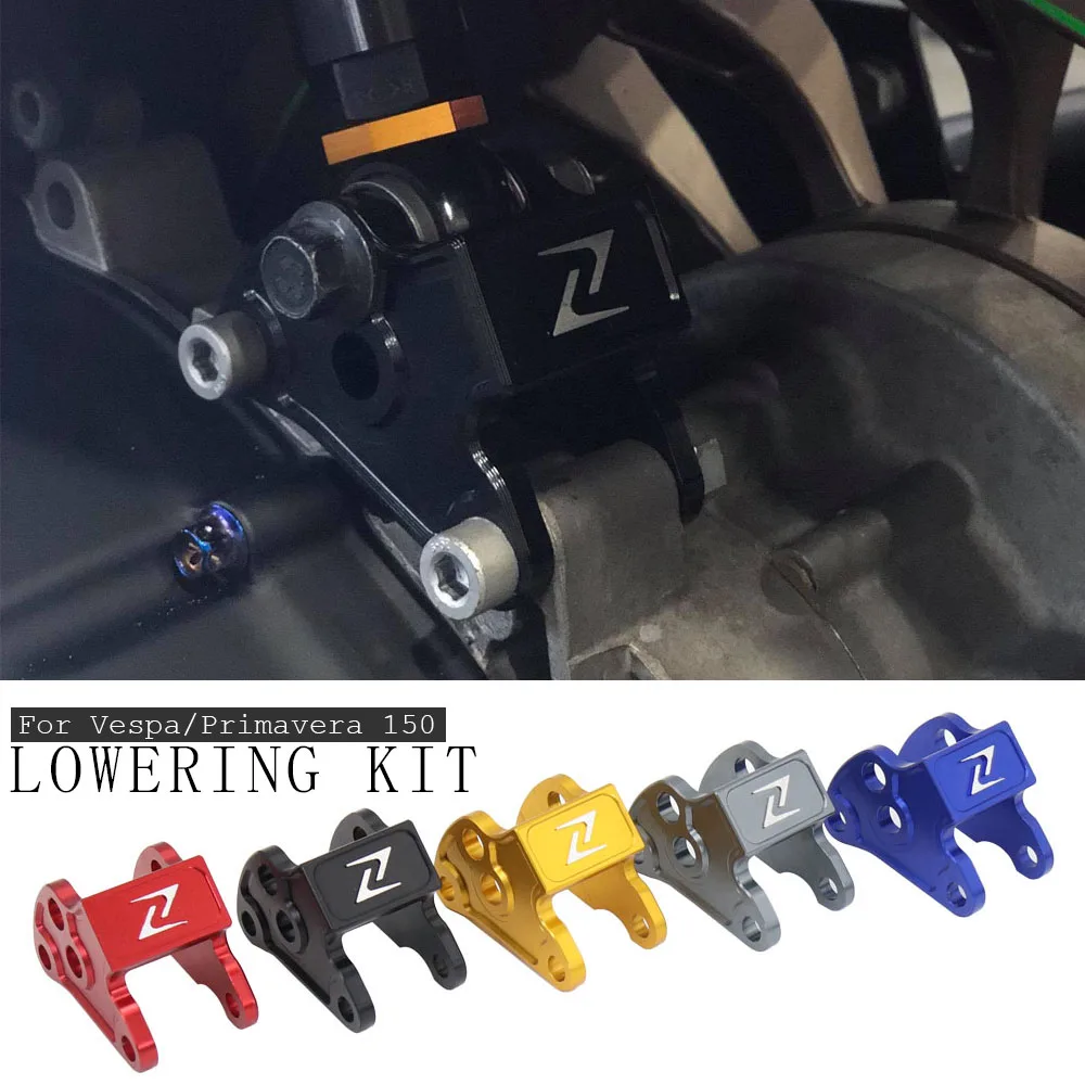 Accessori Moto Kit Abbassamento Posteriore Declino 2-3Cm Per Vespa Primavera Primavera 150 Sprint Sprint 150