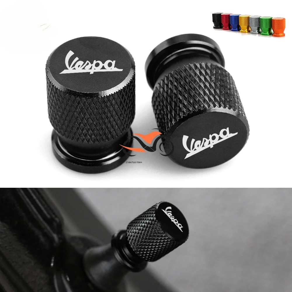 Copri Tappi Stelo Valvola Pneumatico Ruota Per Vespa Gtv Lx 125 250 Gts 300 Px 200 Gts300 Primavera Sprint 50 150 Accessori Moto