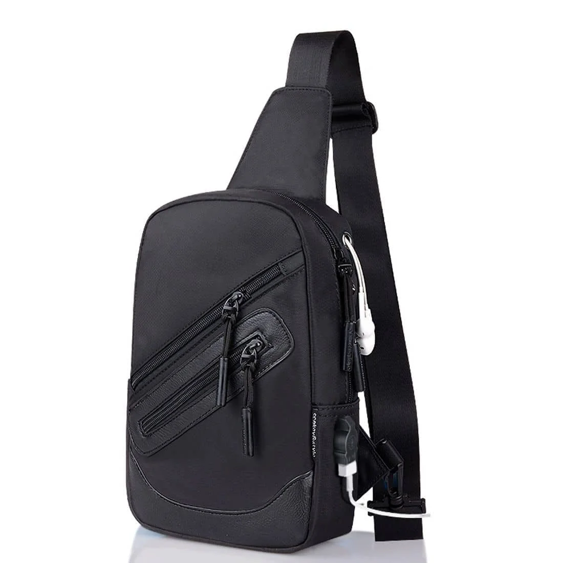 Per Onyx Boox Palma (2023) Borsa A Tracolla Nylon Compatibile Con Ebook, Tablet - Nero