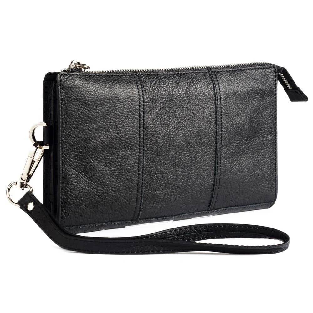 Per Onyx Boox Palma (2023) Etui Sac À Main En Cuir Véritable - Nero