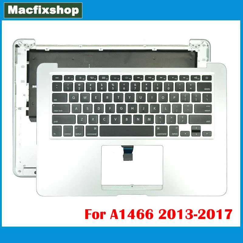 Bauletto Originale Uk Us Francese Per Macbook Air 13 "A1466 Bauletto Bauletto Tastiera Poggiapolsi 2013 2014 2015 2016 2017 Anno