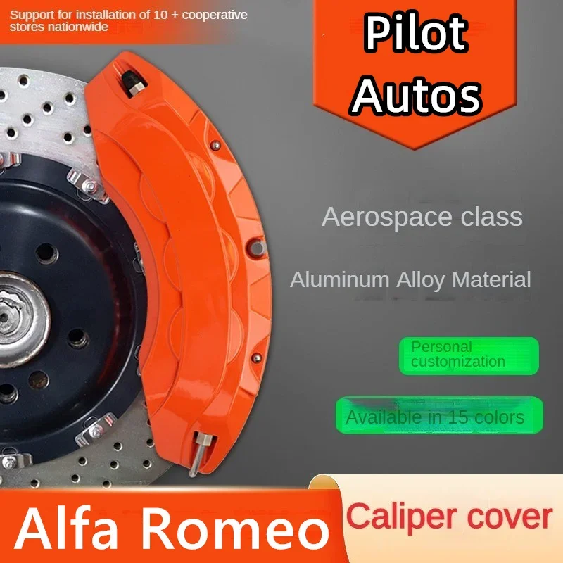 Per Alfa Romeo Coperchio Pinza Freno Auto In Alluminio Fit Giulia Stelvio Tonale Giulietta Mito Gloria