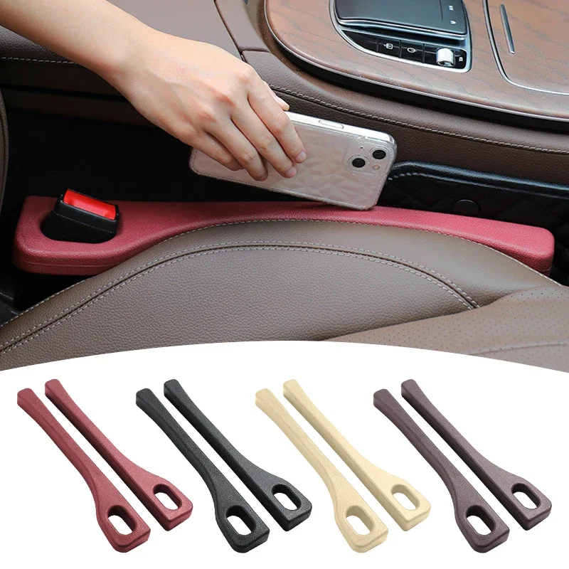 1/2Pcs Pu Leather Car Interior Seat Gap Plug Filler Pad Per Alfa Romeo Giulia Stelvio Giulietta 156 159 147 Mito Tonale Brera
