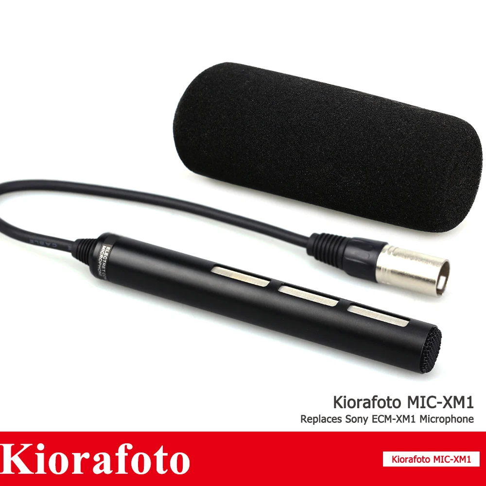 Videocamera Videocamera Microfono Per Sony Hxr-Nx30 Hxr-Nx70 Hxr-Nx5 Dsr-Pd170 Hvr-A1 Hdr-Ax2000 Hvr-Z5 Hvr-Z1 Sostituisce Ecm-Xm1