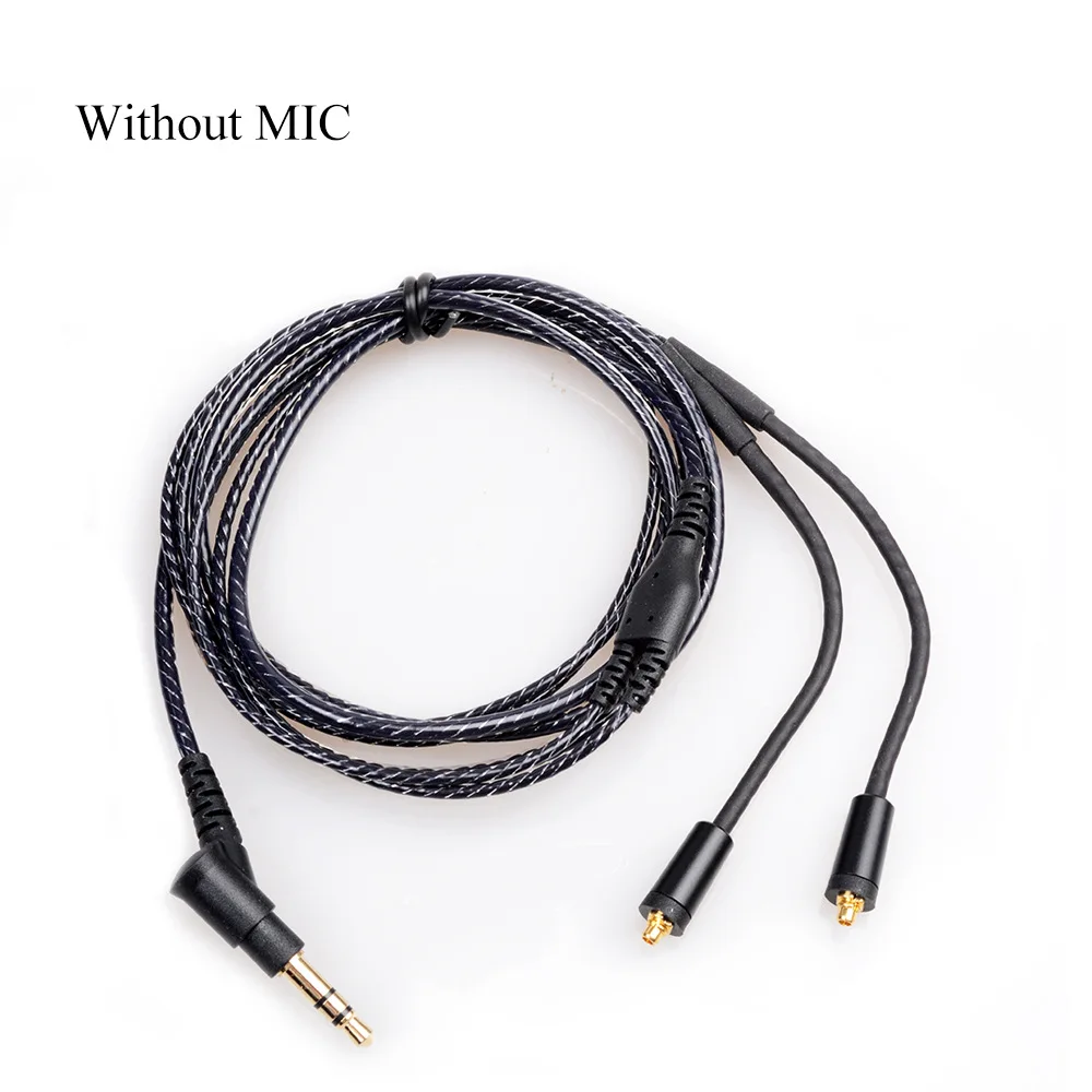 Okcsc Di Ricambio Del Trasduttore Auricolare Cavo Mmcx Jack Per Cuffie Cavo Di Spina Di 3.5Mm Per Sony Xba-Z5 Shure Se215/315/535 /846/Ue900 No Mic