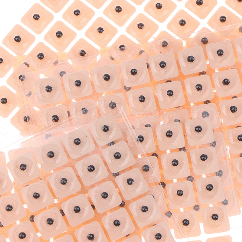 600Pcs Rilassamento Terapia Ago Patch Orecchie Adesivi Auricolare Auricolare Vaccaria Adesivo Per La Cura Del Massaggio Dell'Orecchio