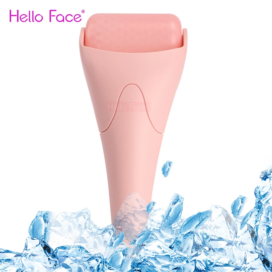 Hello Face Ice Roller Per Strumenti Per La Cura Della Pelle Del Viso Massaggiatore Iced Infermieristica Massaggio Riduce Il Gonfiore Emicrania Solliev