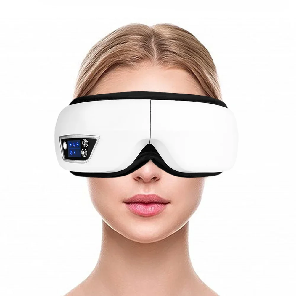 Massaggiatore Per Gli Occhi Con Vibrazione Termica 6D Smart Airbag Strumento Elettrico Per Il Massaggio Degli Occhi Occhiali Per La Cura Degli Occhi B
