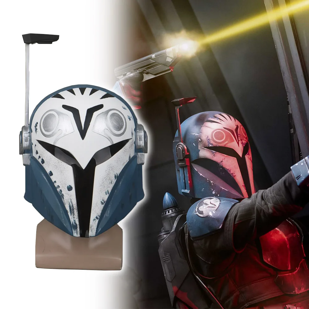 Disney Cosplay Star Helmet Wars Mask Mandalorian Bo-Katan Helmet Halloween Female Warrior Helmet Costume