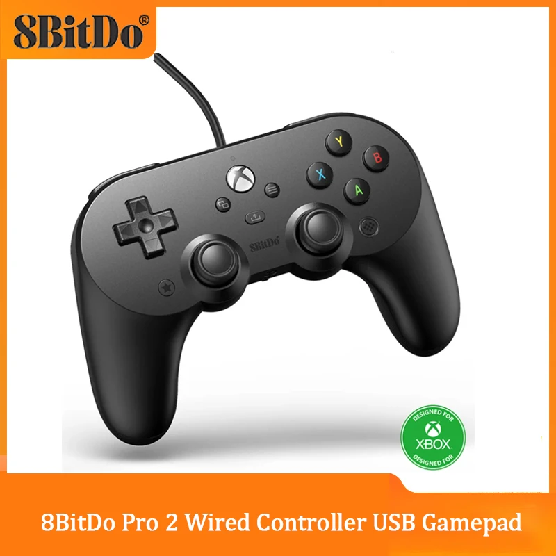 8Bitdo Pro 2 Controller Cablato Gamepad Usb Per Xbox Series X Console Di Gioco Per Xbox Series S Xbox One Windows 10 11