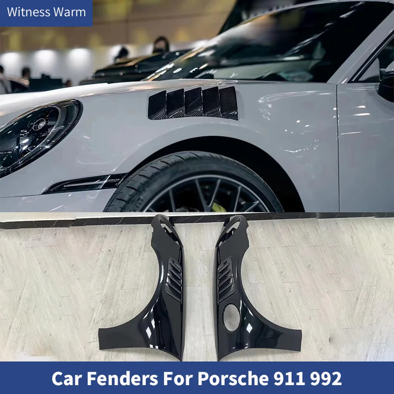 911 992 Parafanghi Laterali Anteriori In Stile Frp Gt3 Rs In Fibra Di Carbonio Per Porsche 911 992 Carrera 991 2019