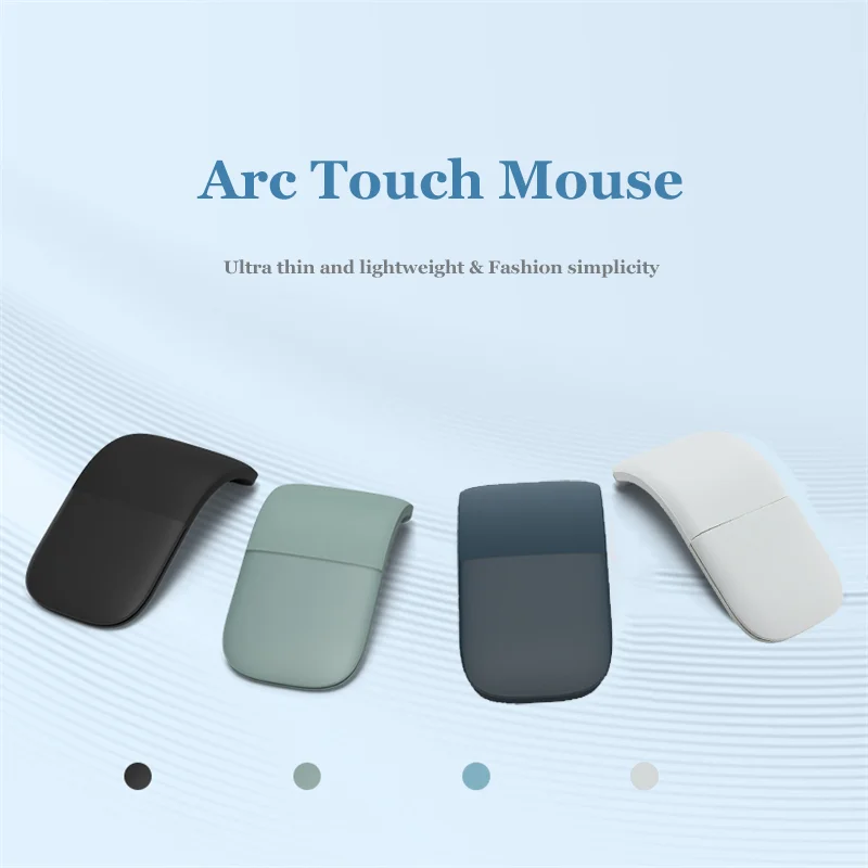Mouse Bluetooth Arc Touch Per Microsoft Surface Wireless Pieghevole Ergonomico Mouse Per Computer 3D Mute Laser Pc Laptop Desktop Mause