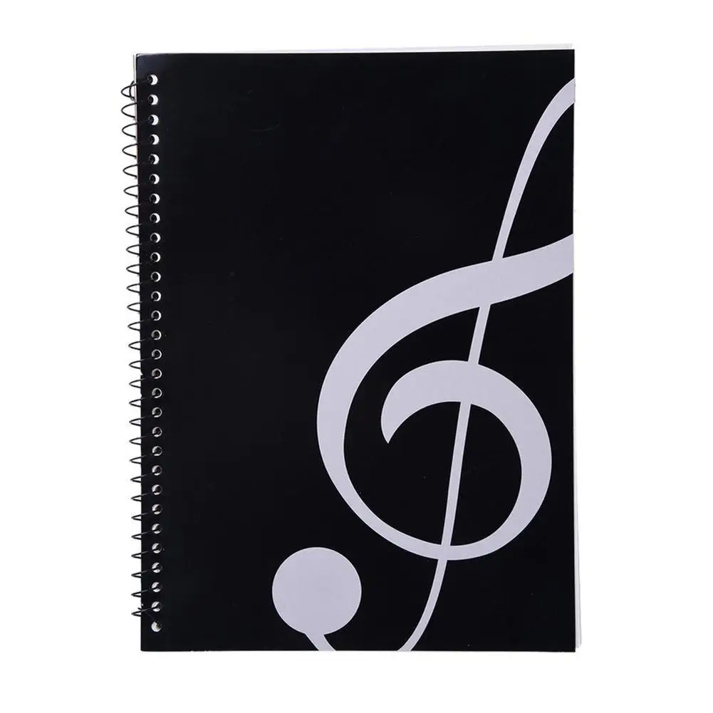 Quaderno A Spirale Da 50 Pagine Quaderno A Spirale Stave Staff Quaderno Di Carta Usato Per La Composizione Musicale Scrittura Su Due Lati