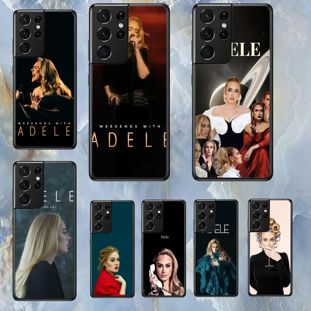 Custodia Per Telefono Singer Adele Per Samsung S 23 22 21 20 Ultra Plus Lite Shell