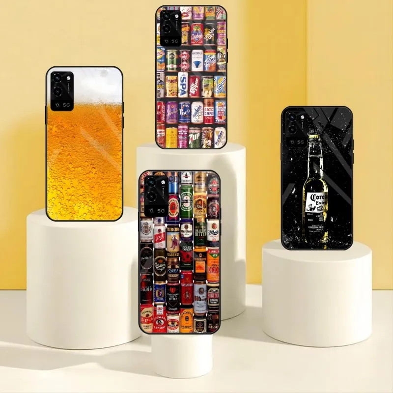 Beers Drink Beer Phone Case Per Vivo X70 55S 5G 73 Y30 Y 31S Iqoo 9 8 7 Neo5 S Se U5 Z3 76S S10 E 12 S9 X60 Pro Glass