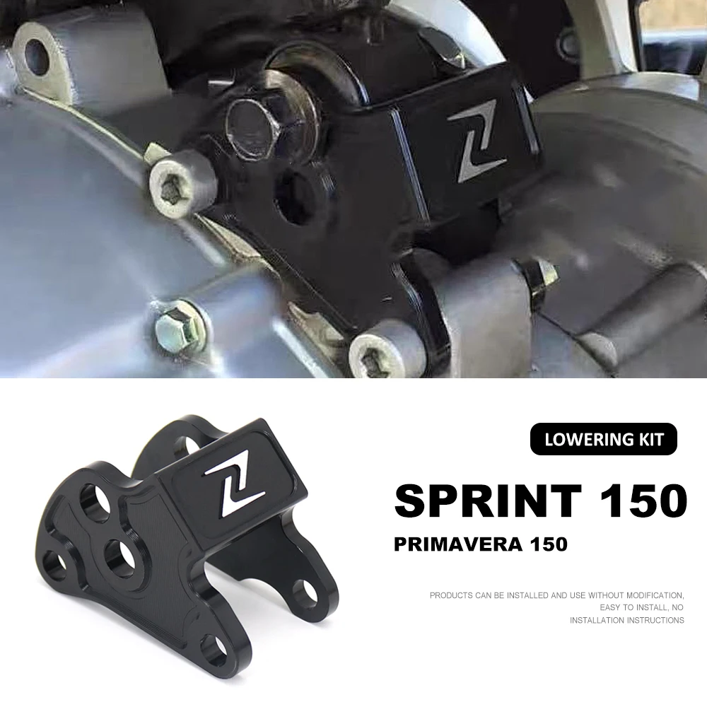 Nuovo Kit Di Collegamento Di Abbassamento 2-3Cm Accessori Moto Per Vespa Primavera 150 Primavera 150 Per Vespa Sprint 150 Sprint 150