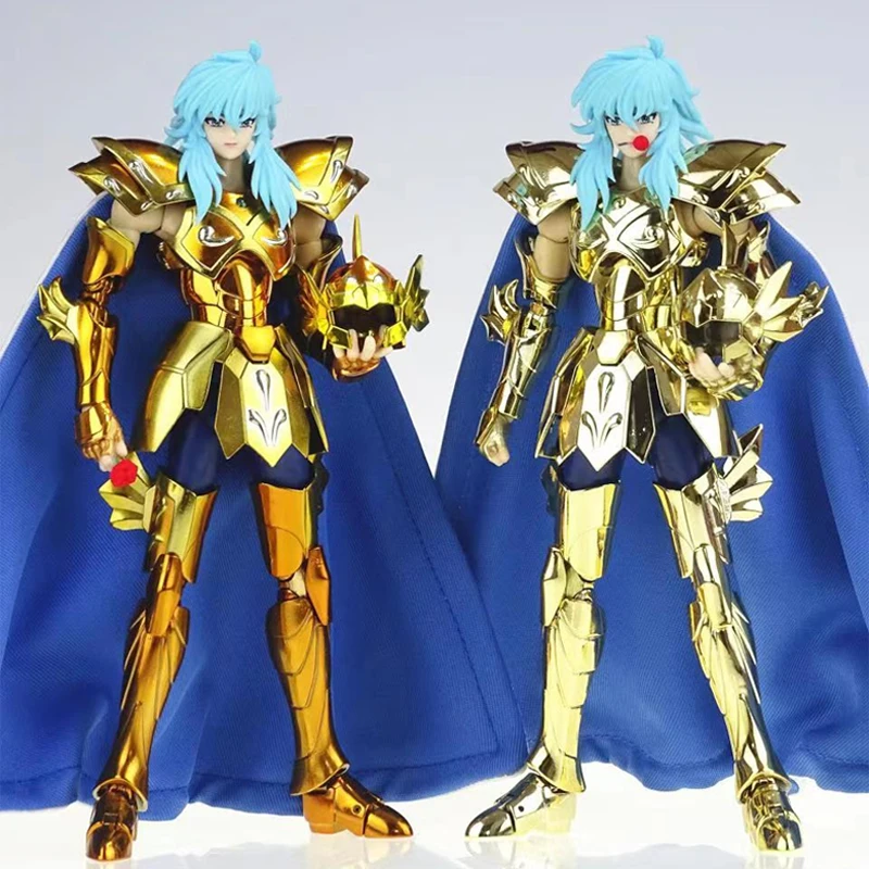 Jm.Mst Saint Seiya Myth Cloth Exm/Ex Metal Body Pesci Afrodite 24K/Oce Gold Knights Of The Zodiac Action Figure