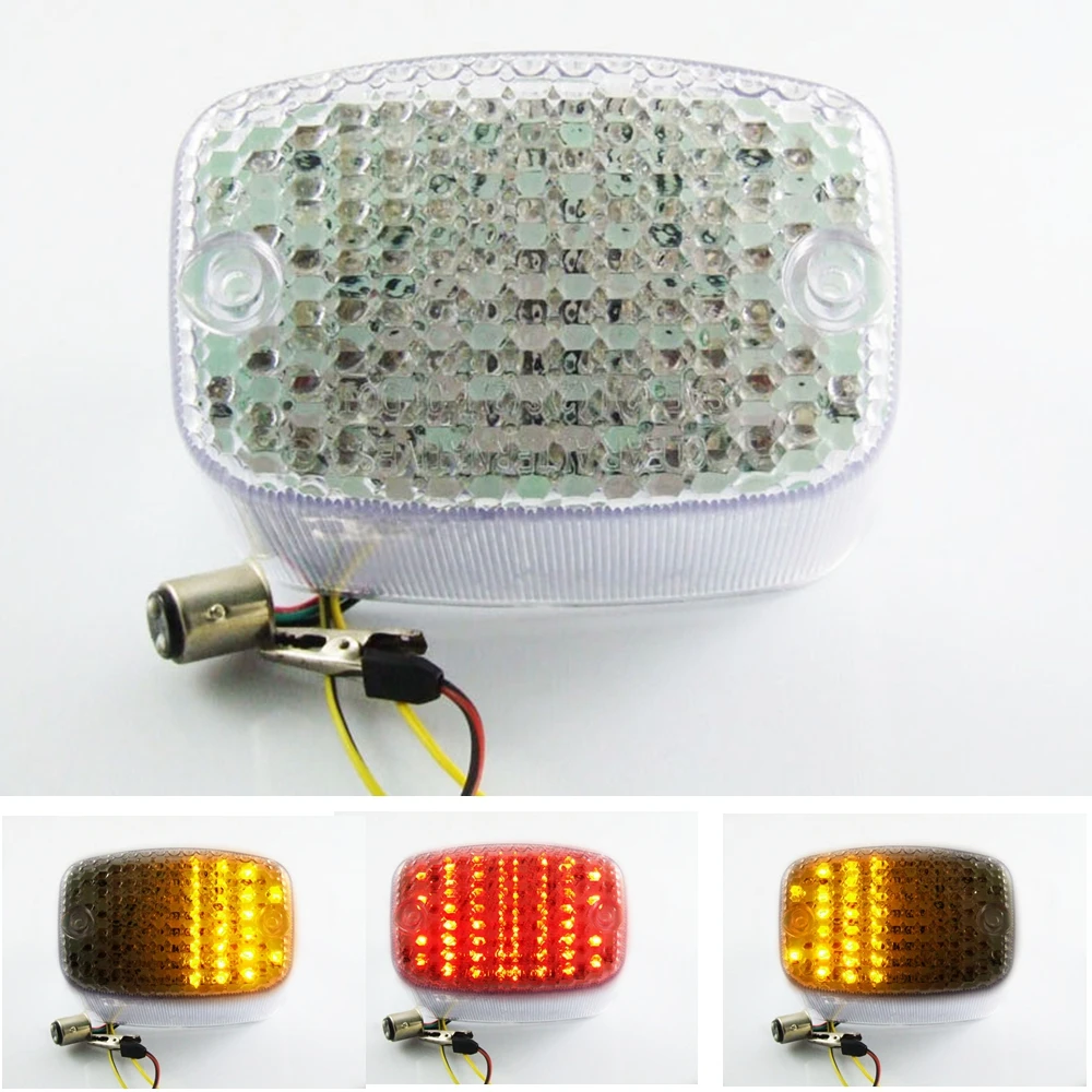 Fanale Posteriore Per Fanale Posteriore A Led Per Moto Yamaha Vmax/Virago 700/Virago 750/Virago 1000/Virago 1100