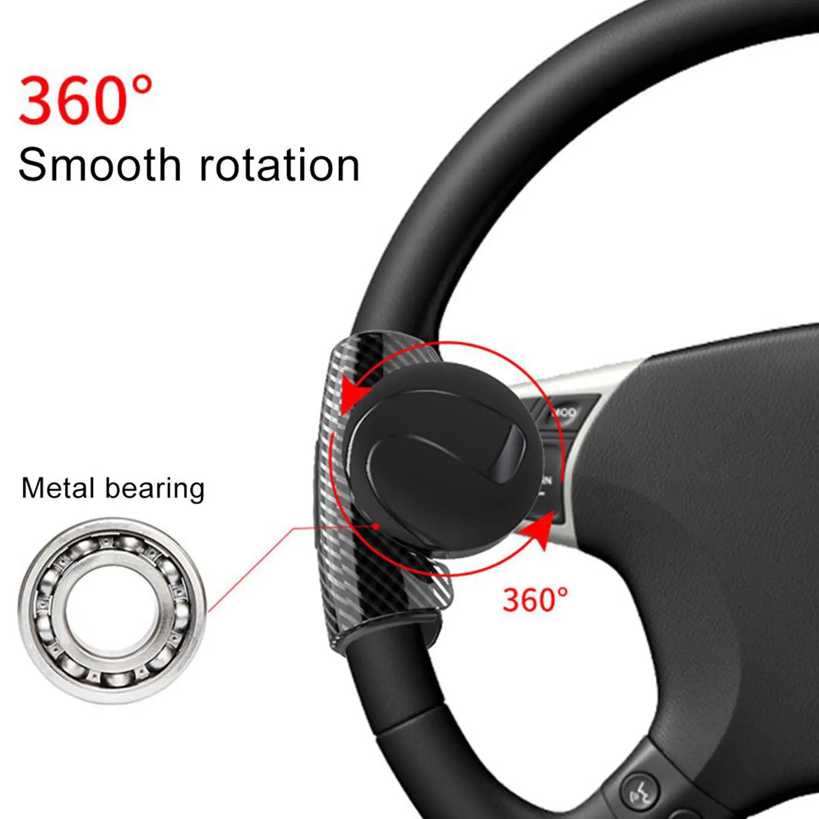 Pomello Dello Sterzo Universale Per Auto Guida Liscia A 360 Gradi Per Volante Controllo Del Volante Serie Xbox S