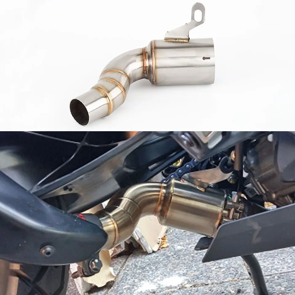Scarico Moto Per Ktm 390 Adventure 2020-2022 250 Adventure Rc125 Rc200 250 Duke 390 Duke Pipe Moto 390 Adv Scarico
