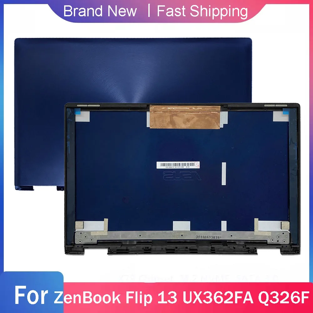 Nuova Custodia Per Asus Zenbook Flip 13 Ux362Fa Q326F Laptop Lcd Cover Posteriore Coperchio Posteriore Di Ricambio Blu