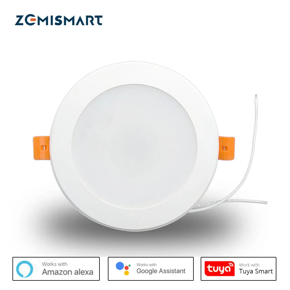 Zemismart 4 Pollici Wifi Rgbcw Led Downlight Controllo Vocale Alexa Echo Dot Spot Show Google Home Assistant Ifttt Domotica