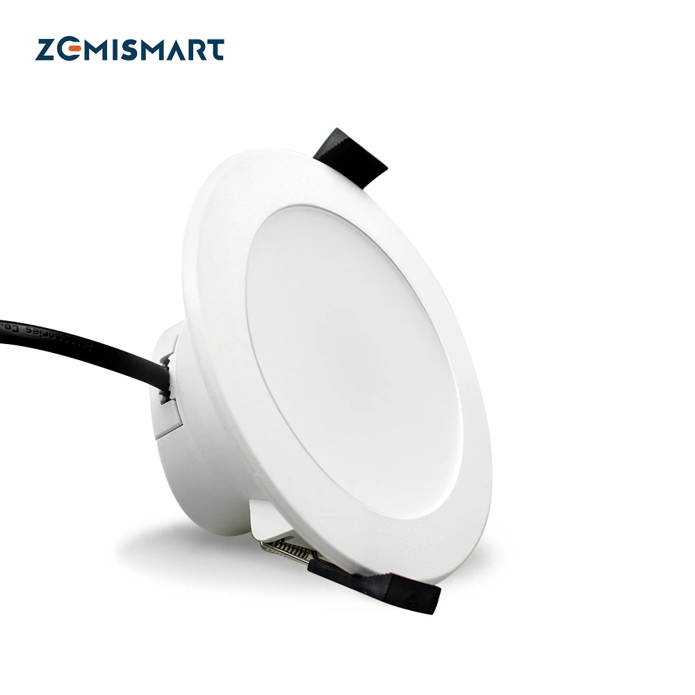 Zemismart 3.5 Pollici Tuya Ble Rgbcw Led Downlight Controllo Vocale Alexa Echo Dot Spot Show Google Home Assistant