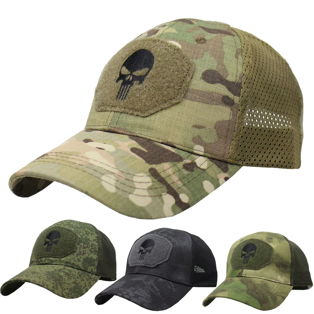 Berretti Da Baseball Militari Camouflage Tactical Army Combat Paintball Basket Football Regolabile Classic Snapback Sun Hats Men