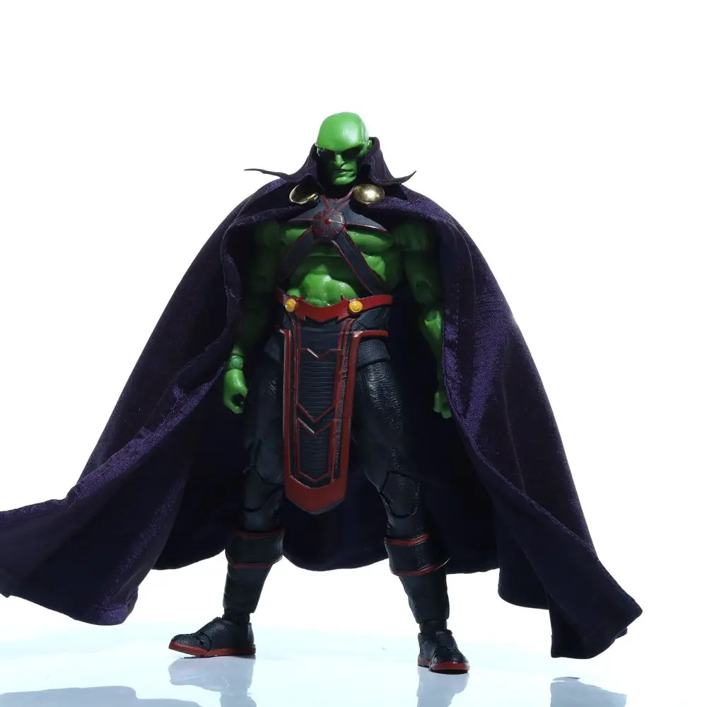 1948 No Figures】Mantello Personalizzato Per Mcfarlane Martian Manhunter Accessori Mantelle Personalizzate