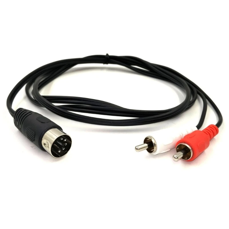 Spine Din 5P Maschio A 2Rca Per Sistema Stereo Quad Elettroforonico Bang & Olufsen
