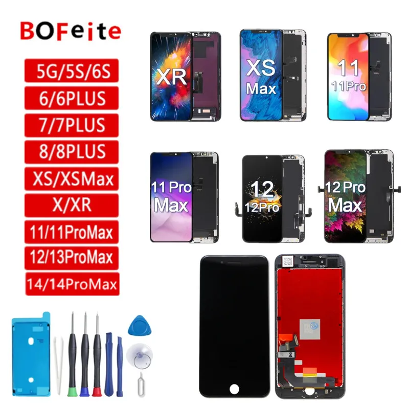Display Lcd Originale Per Iphone 11 X Xr Display 3D Touch Screen Digitizer Assembly Per Iphone X Oled Per Iphone 10 Sluful F2025