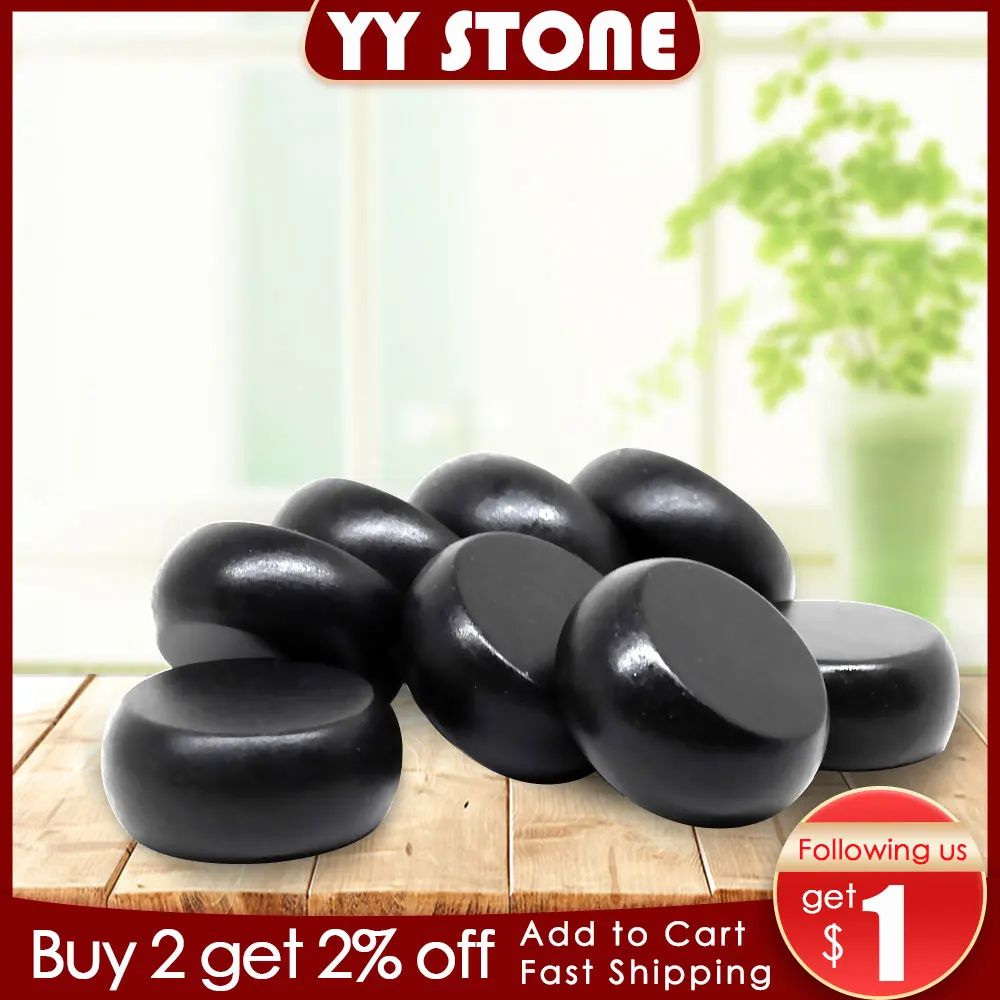 4X4Cm Spa Hot Stone Beauty Stones Massaggio Lava Natural Stone Hot Relief Stress Relax Jade Massage Set Toe Massage
