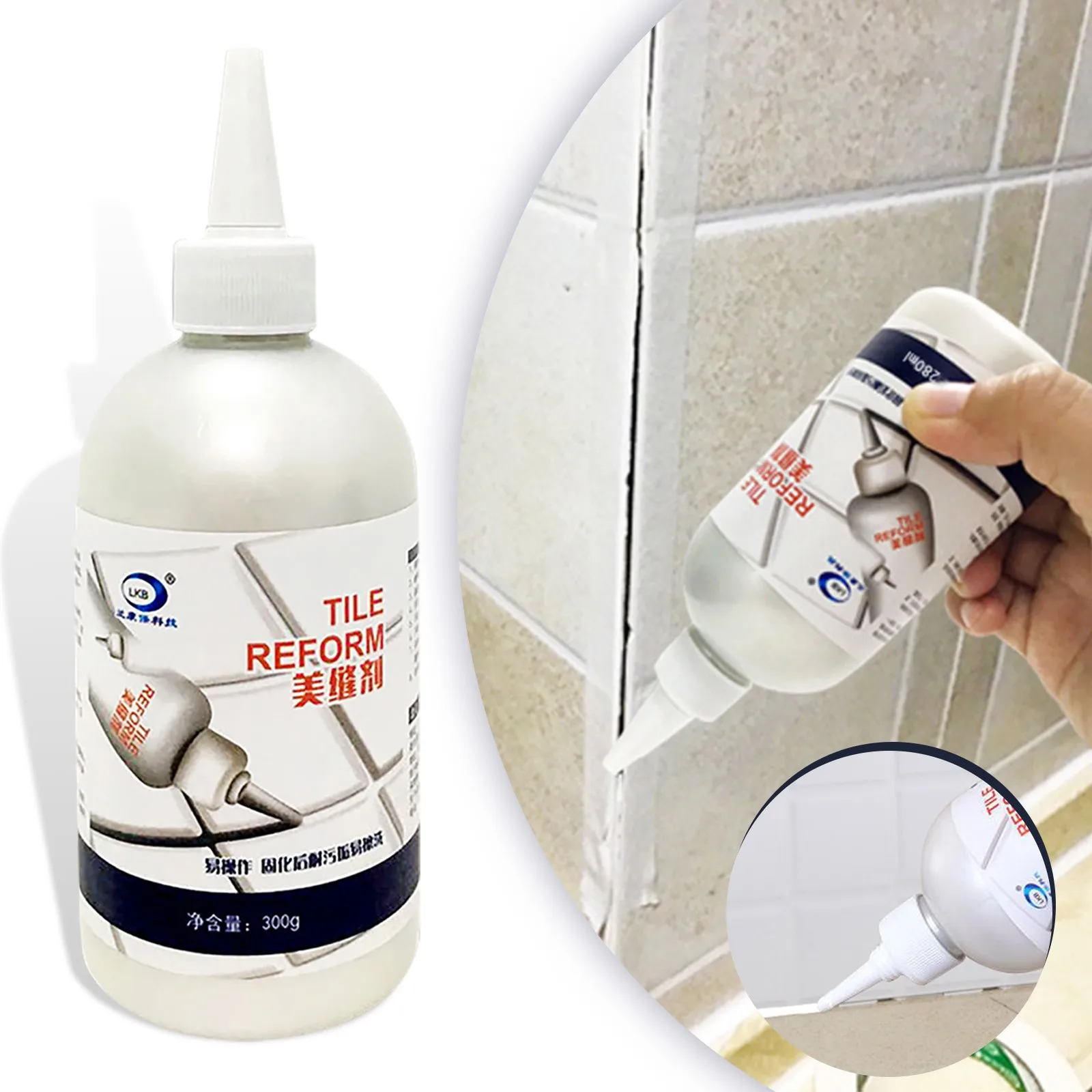 150/280Ml Tile Grout Bagno Reform Waterproof Tile Gap Refill Agent Piastrelle Reform Coating Mold Cleaner Tile Sealer Repair Glue