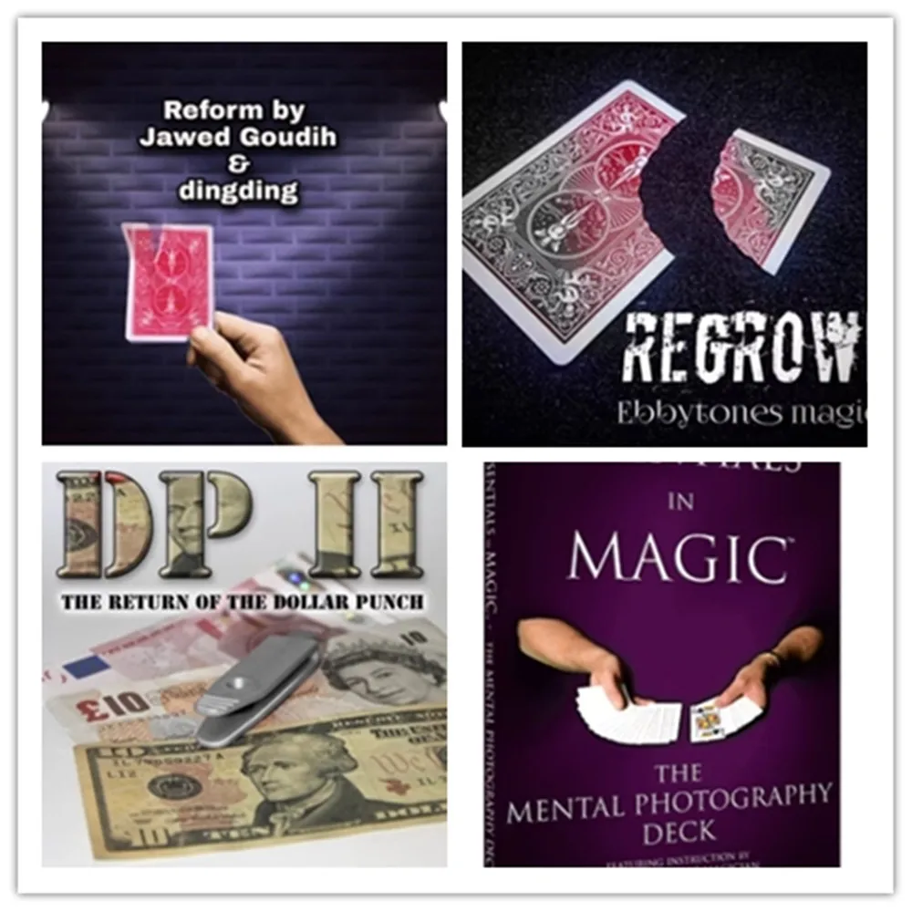 The Return Of The Dollar Punch,Regrown By Ebby Tones,Reform By Goudih & Dingding,Essentials In Magic Mental Photo Di Daryl - Mag