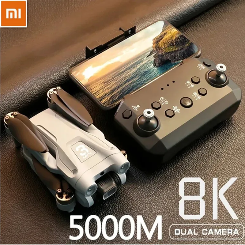 Xiaomi Z908 Max Drone 8K Profesional Hd Camera Brushless Evitamento Ostacoli Quadcopter Pieghevole Ottico Aereo 5000M