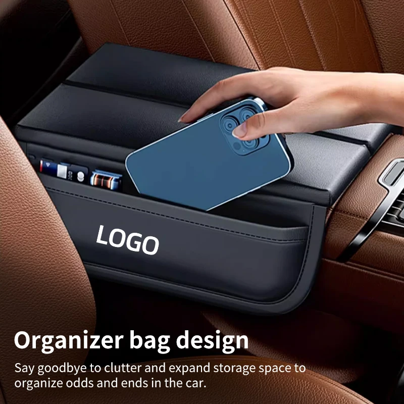 Auto Bracciolo Protector Pad Storage Bag Car Bracciolo Organizer Per Cadillac Escalade Ats Srx Sts Xt5 Xt4 Ct5 Ct6 Bls Ext Slr Sls