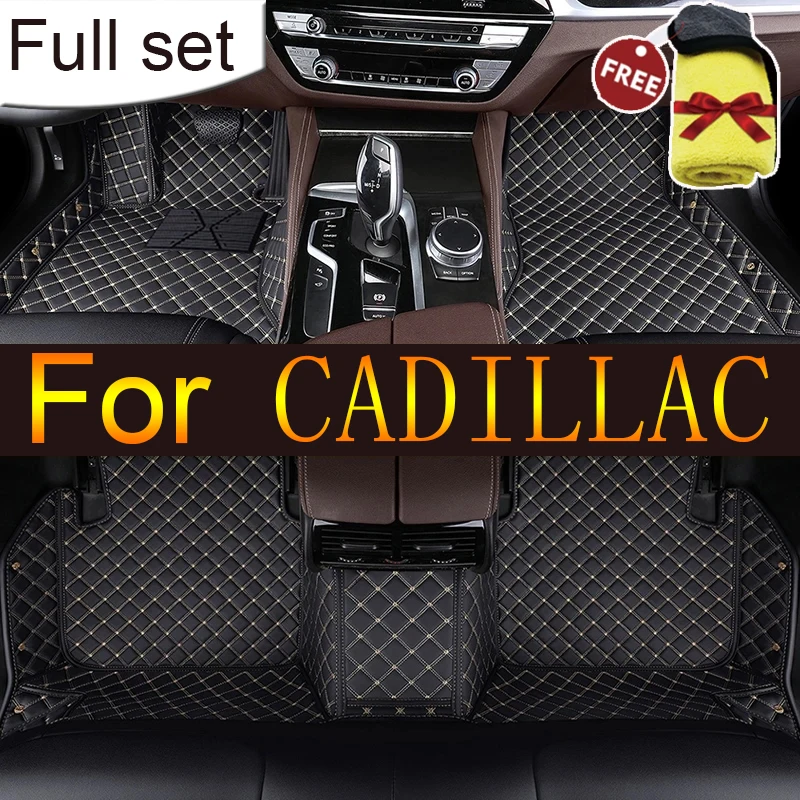 Tappetini Auto In Pelle Per Cadillac Ats Ct6 Deville Xts Escallade Srx Xt5 Cts Cts (4 Porte) Cts (2 Porte) Cts-V Sts Accessori Auto