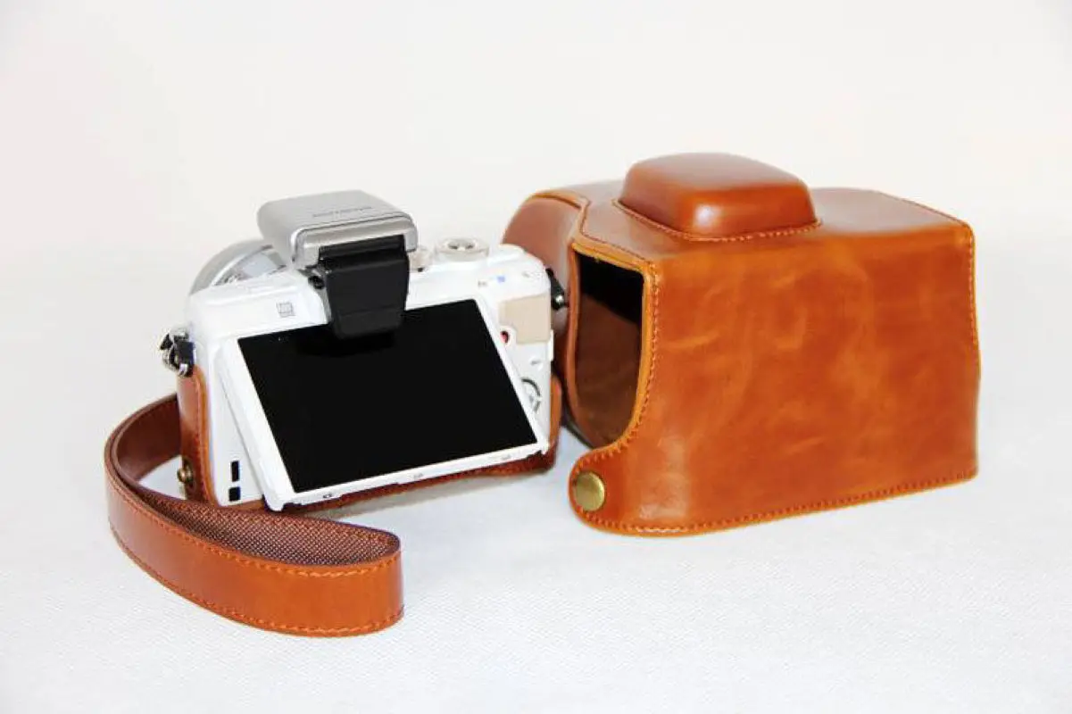 Per Olympus Pen E-Pl7 Epl7 E-Pl8 Epl8 Epl9 E-Pl9 Custodia Rigida Per Fotocamera In Pelle Pu