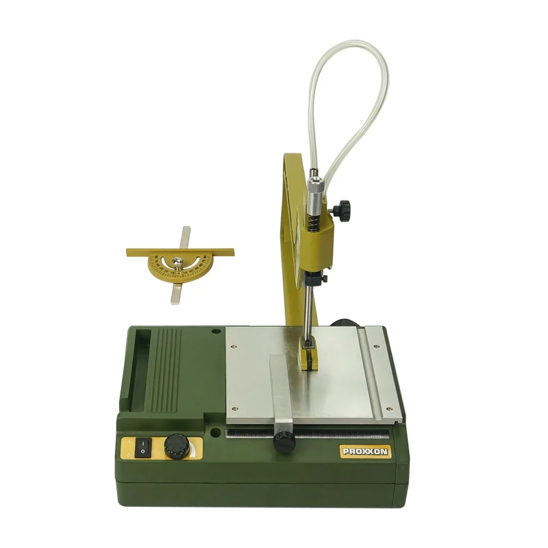 Proxxon Scroll Sweep Jig Saw In Electric Con Strumenti Lame Da 5 Pezzi Per Il Taglio Del Legno