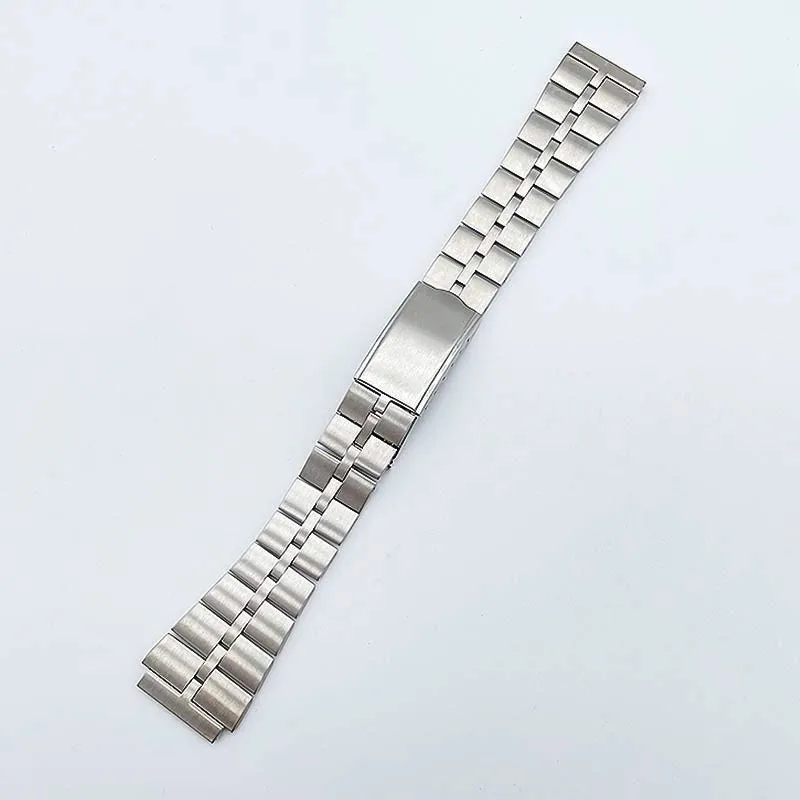 Braccialetto Con Cinturino In Acciaio Con Estremità Dritta A Lisca Di Pesce Da 20Mm Per Orologi Seiko 6138 0040 Bvt 04770